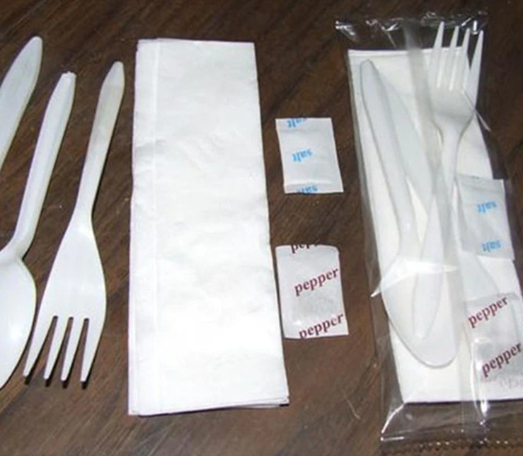 Plastic Cutlery Packing Machine