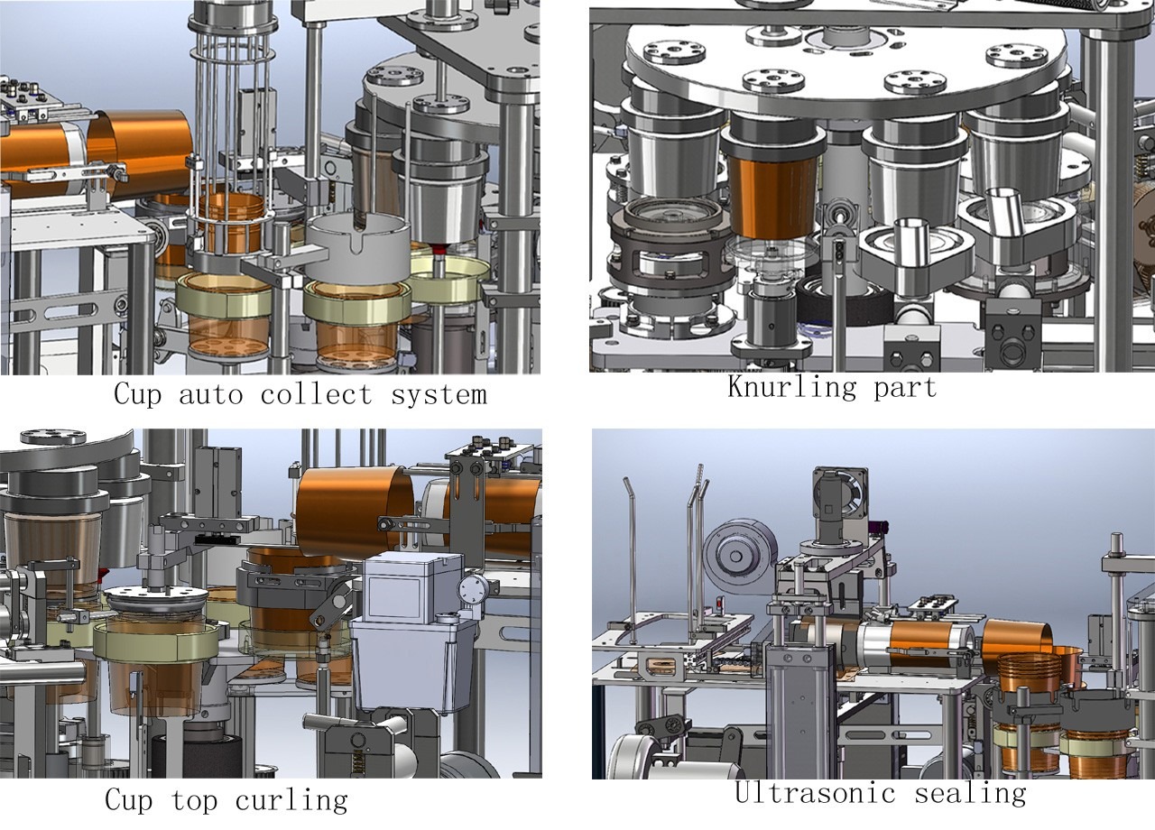 LEAD-90 Medium Speed Intelligent Paper Bowl Machine